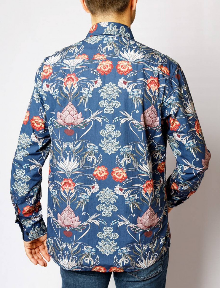 Мужская рубашка длинный рукав  PIERRE CARDIN C6 41017.0174/6000