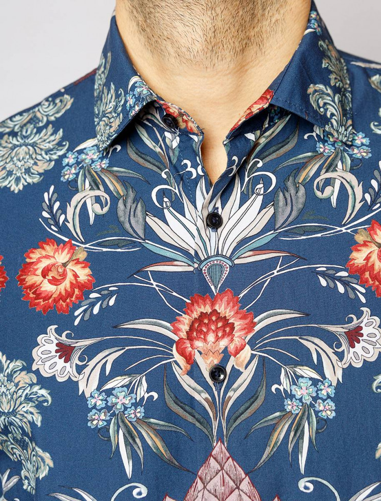 Мужская рубашка длинный рукав  PIERRE CARDIN C6 41017.0174/6000