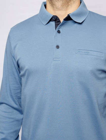 Мужское поло длинный рукав  C5 30304.3005/6124