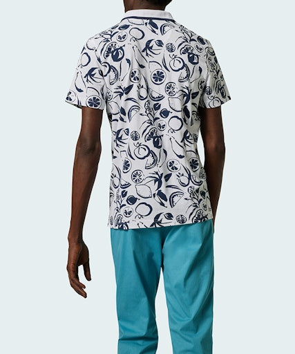 Мужское поло короткий рукав  C5 20954.2073/1019