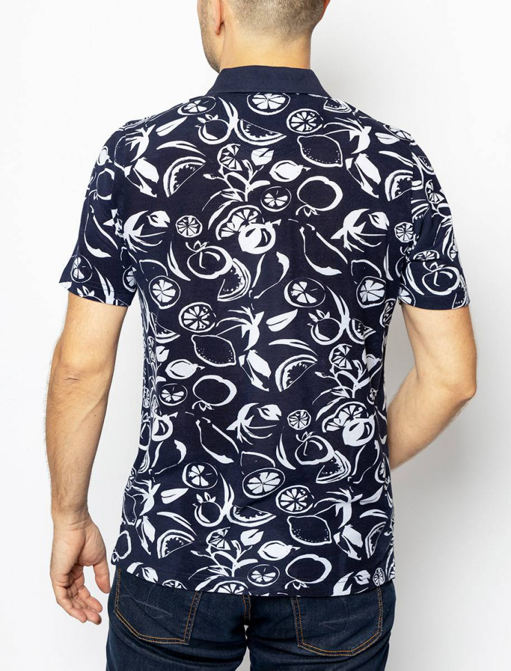 Мужское поло короткий рукав  C5 20954.2073/6323