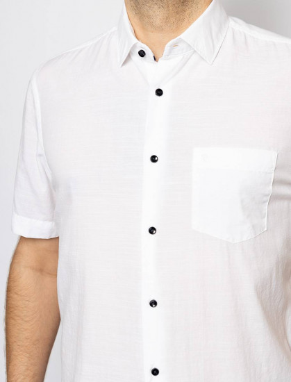 Мужская рубашка короткий рукав  PIERRE CARDIN C6 45013.0267/1019