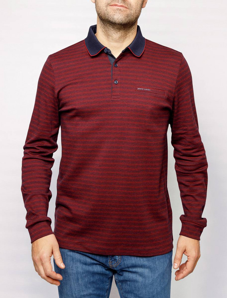 Мужское поло длинный рукав  C5 30314.3026/4301