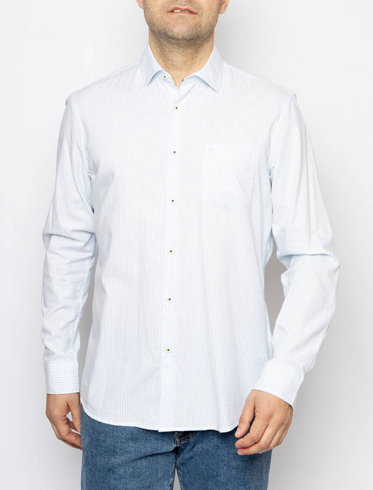 Мужская рубашка длинный рукав  PIERRE CARDIN C6 41014.0253/6027