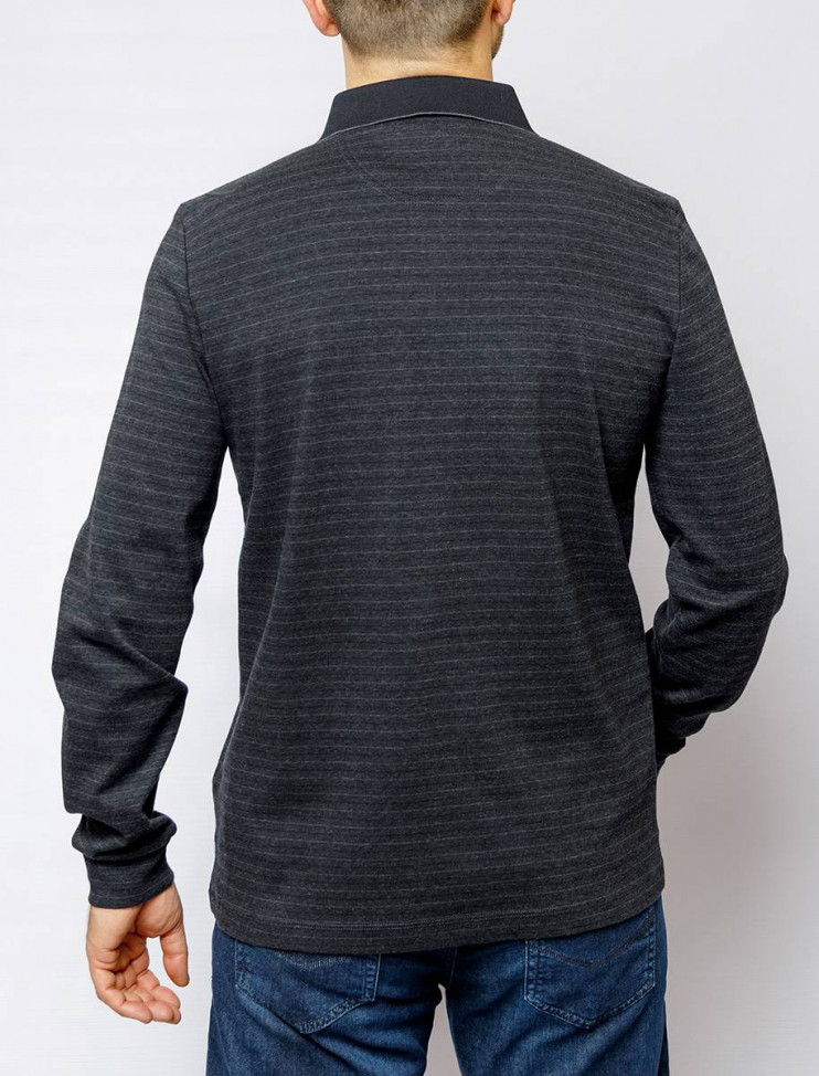 Мужское поло длинный рукав  C5 30314.3026/9000