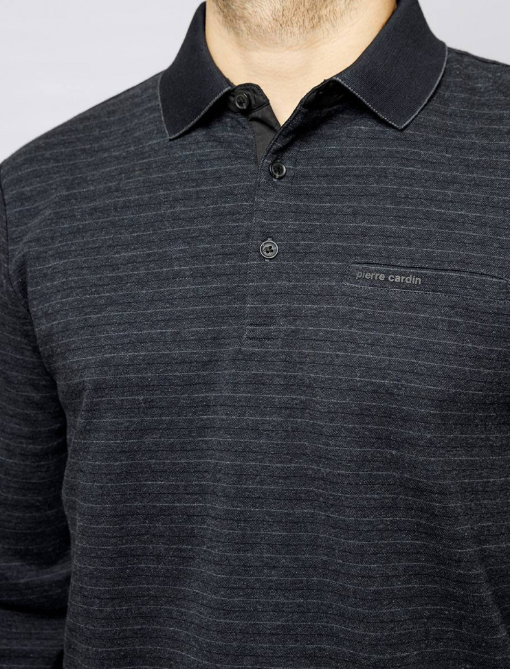 Мужское поло длинный рукав  C5 30314.3026/9000