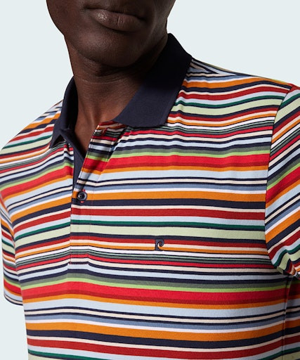 Мужское поло короткий рукав  C5 21034.2080/4103