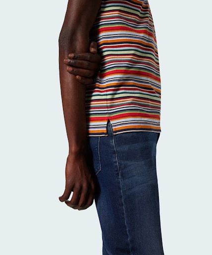 Мужское поло короткий рукав  C5 21034.2080/4103