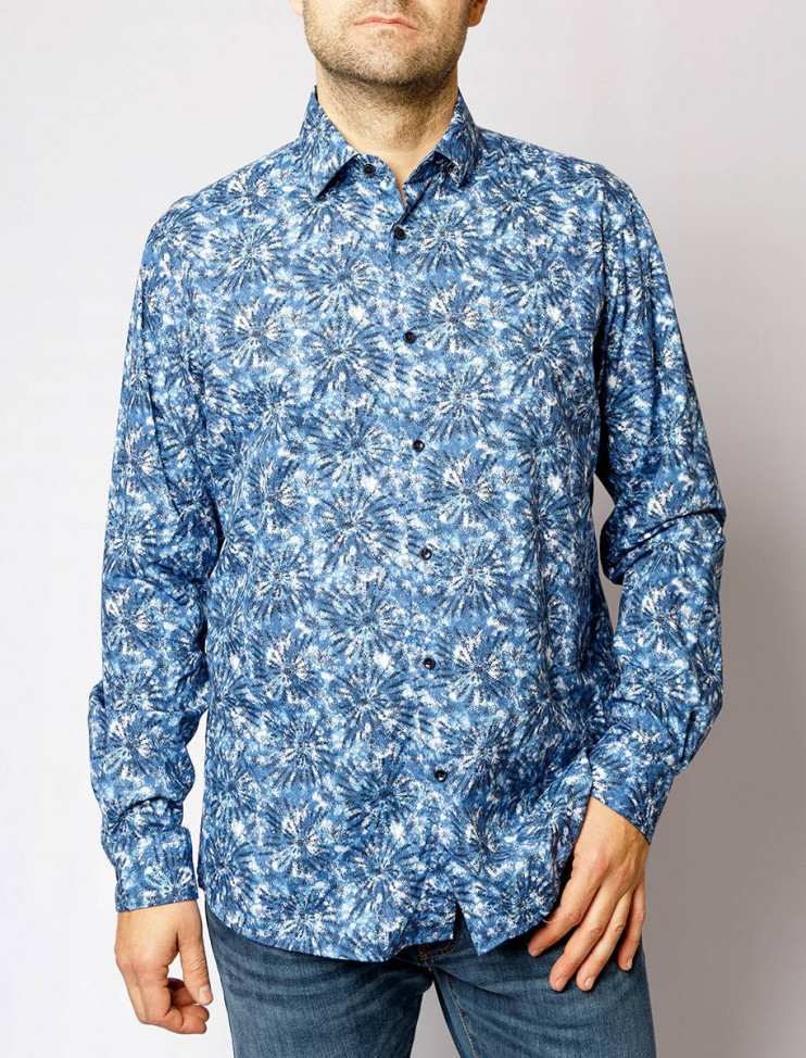 Мужская рубашка длинный рукав  PIERRE CARDIN C6 41017.0185/6000