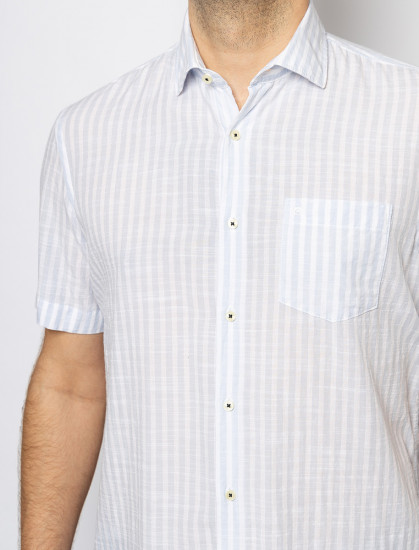 Мужская рубашка короткий рукав  PIERRE CARDIN C6 45014.0268/6010