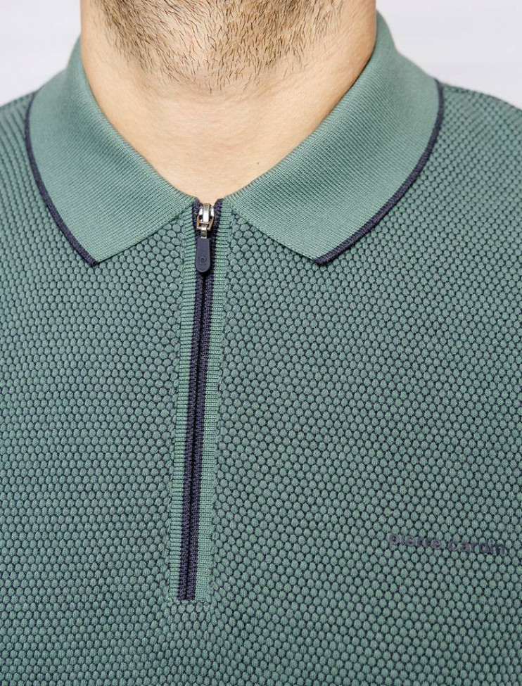 Мужское поло длинный рукав  C5 30365.3029/5222