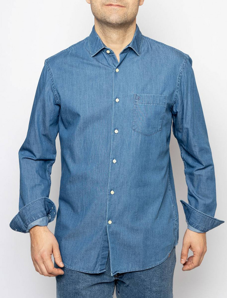 Мужская рубашка длинный рукав  PIERRE CARDIN C6 41014.0260/6227