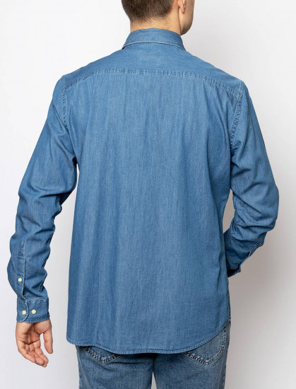 Мужская рубашка длинный рукав  PIERRE CARDIN C6 41014.0260/6227