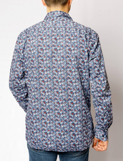 Мужская рубашка длинный рукав  PIERRE CARDIN C6 41017.0186/6000