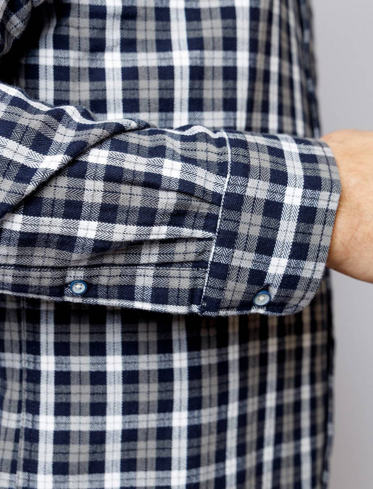 Мужская рубашка длинный рукав  PIERRE CARDIN C6 41019.0192/6000