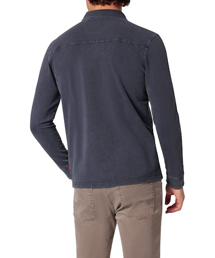 Мужское поло длинный рукав  P1 50050.0000/6872