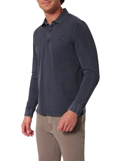 Мужское поло длинный рукав  P1 50050.0000/6872