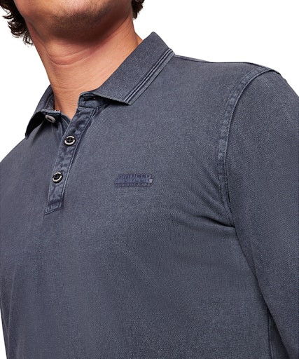 Мужское поло длинный рукав  P1 50050.0000/6872