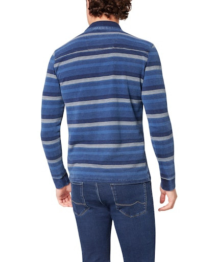 Мужское поло длинный рукав  P1 50051.0000/6718