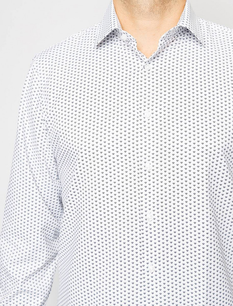 Мужская рубашка длинный рукав PIERRE CARDIN C6 11200.0322/6000