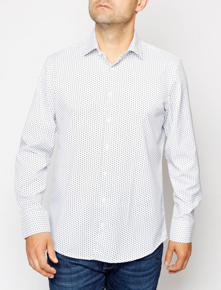 Мужская рубашка длинный рукав PIERRE CARDIN C6 11200.0322/6000