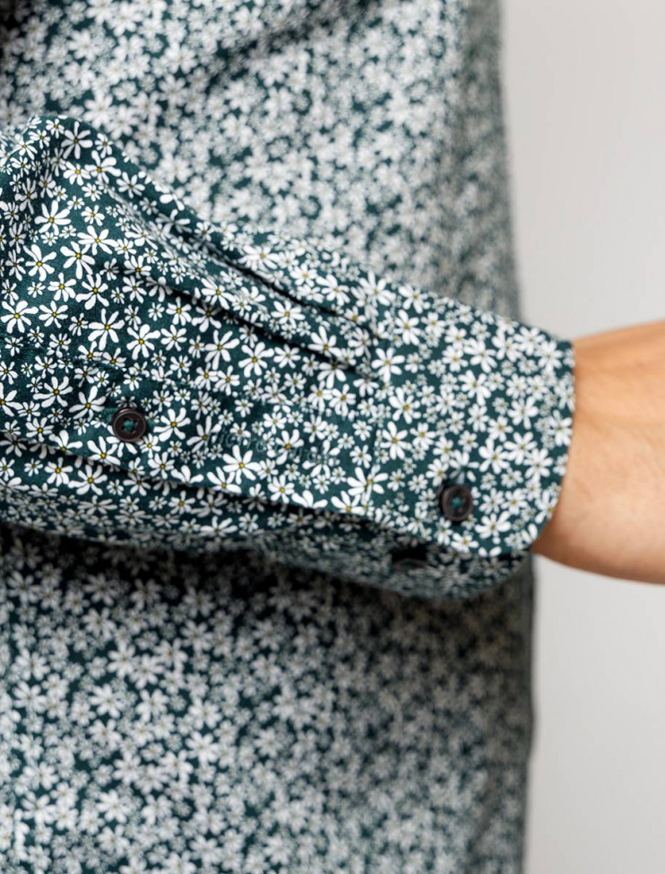 Мужская рубашка длинный рукав PIERRE CARDIN C6 41017.0337/5317