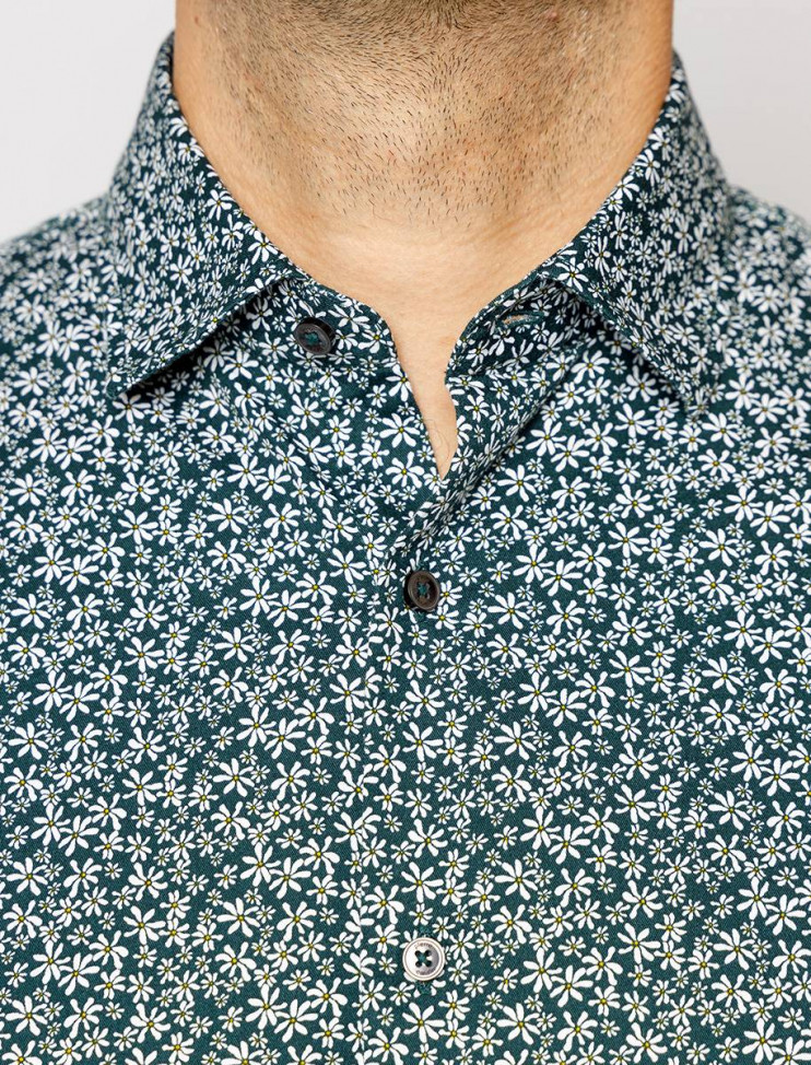 Мужская рубашка длинный рукав PIERRE CARDIN C6 41017.0337/5317