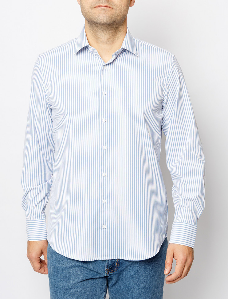 Мужская рубашка длинный рукав PIERRE CARDIN C6 11200.0321/6101