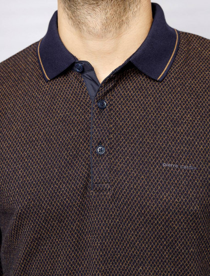 Мужское поло длинный рукав  C5 30324.3027/8215