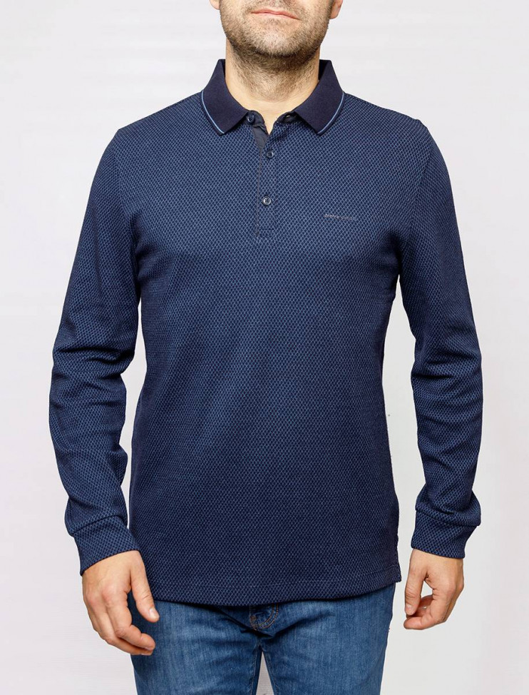 Мужское поло длинный рукав  C5 30324.3027/6124