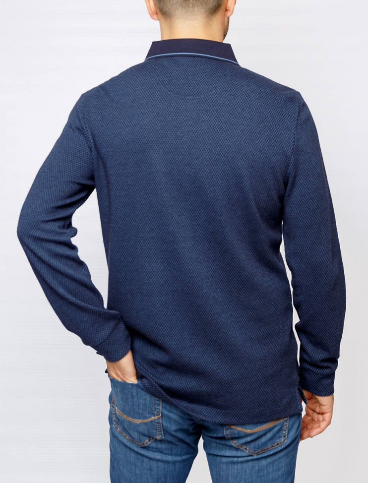 Мужское поло длинный рукав  C5 30324.3027/6124