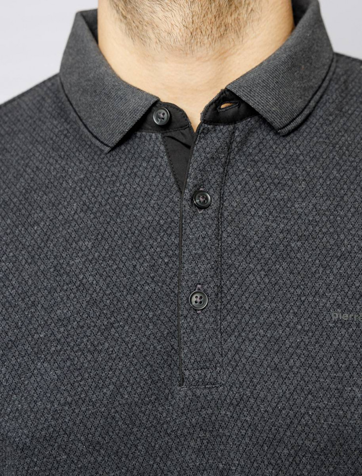 Мужское поло длинный рукав  C5 30324.3027/9314