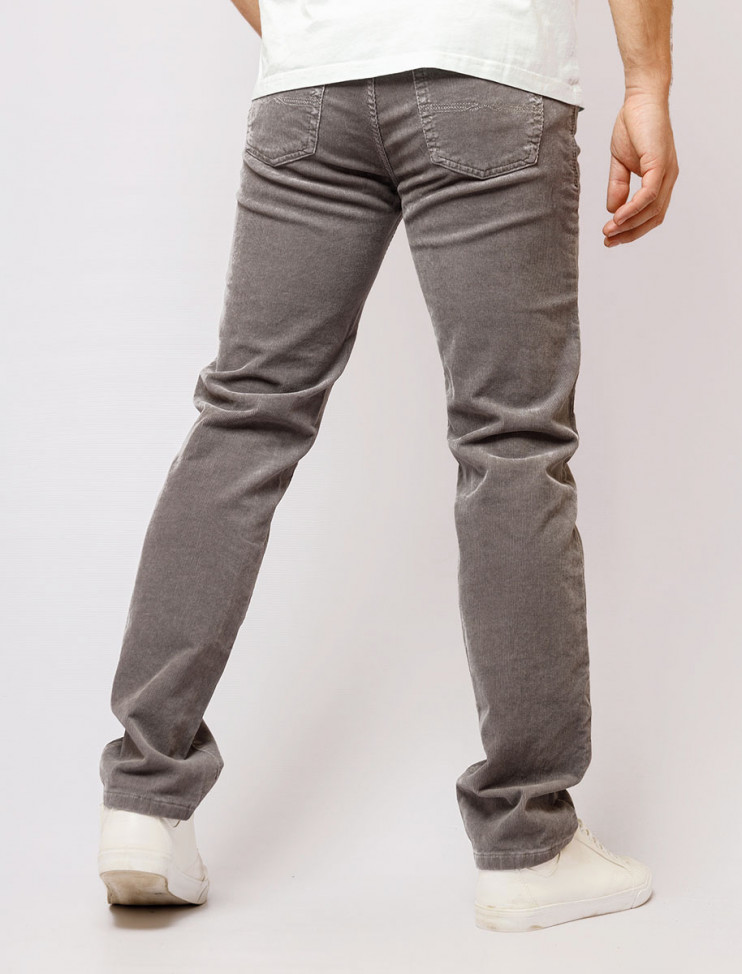 Мужские брюки вельвет 5 карманов PIONEER P0 16801.3224/9106