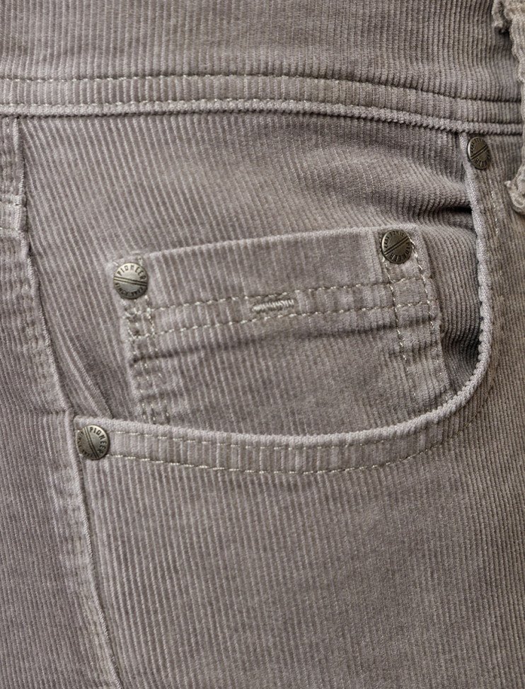 Мужские брюки вельвет 5 карманов PIONEER P0 16801.3224/9106