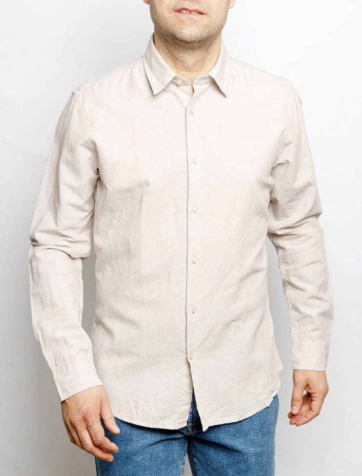 Мужская рубашка длинный рукав  C6 41017.0480/1116