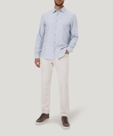 Мужская рубашка длинный рукав  C6 41017.0480/6010