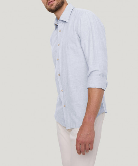 Мужская рубашка длинный рукав  C6 41017.0480/6010