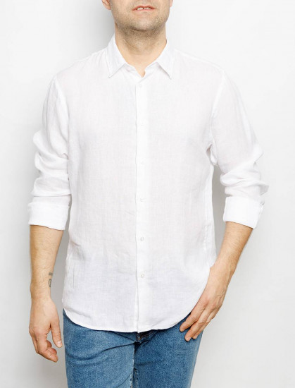 Мужская рубашка длинный рукав  C6 41017.0485/1010
