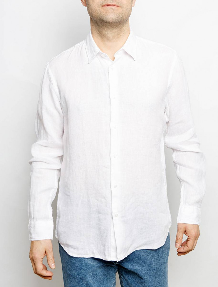 Мужская рубашка длинный рукав  C6 41017.0485/1010