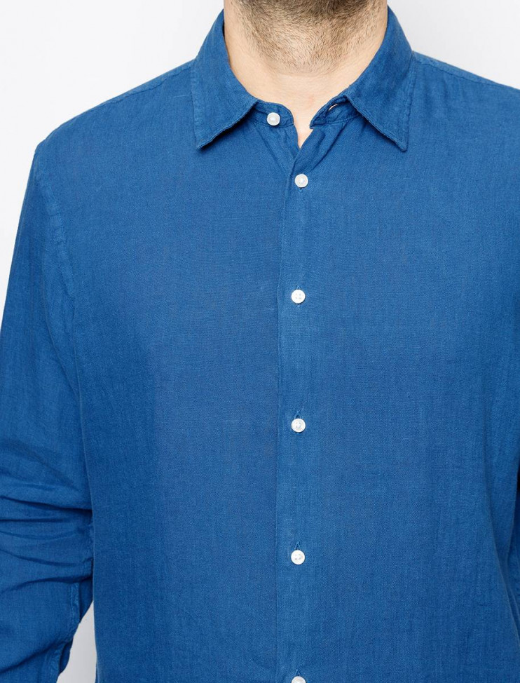 Мужская рубашка длинный рукав  C6 41017.0485/6232